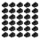 30Pcs 4.2mm 6+2 Pin 8P 8PIN Male Power Connector Plastic Shell for PC Computer ATX  Card GPU,Black 1
