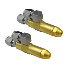 2pcs 1.5mm Waste Oil Burner Nozzle,Air Atomizing Nozzle,Fuel Oil Nozzle,Full Cone Oil Spray Nozzle