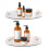 2Pcs Floating Corner Shelf Triangle Wall Mount Storage Rack Bathroom Shelves for Kitchen Bathroom Bedroom 2