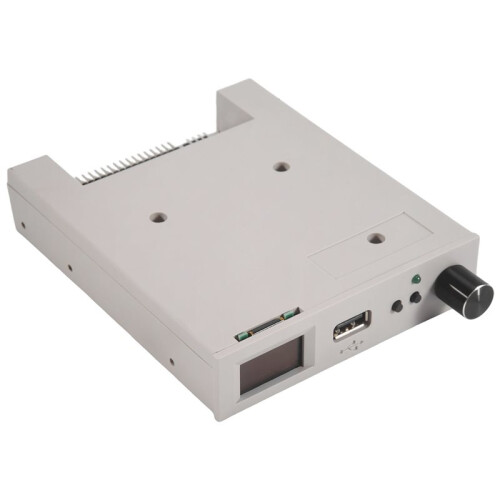 SFRM44-U100LQD-435 Floppy Drive Emulator with OLED Screen & Rotary Encoder OLED Flash Floppy Drive