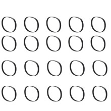 20X Driving Belt Band for E-Scooter Electric Bike Black Replacement Belt for Electric Scooter E-Scooter 535-5M-15