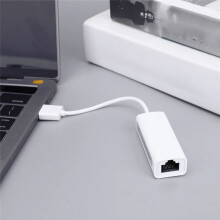 Scheda di Rete USB Type-C un RJ45 100M Convertitore Scheda di Rete Senza Driver Adattatore Cavo di Rete Adattatore Ethernet A
