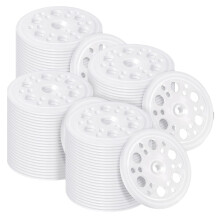 200 Pcs 1.77 Inch/ 45 mm Plastic Insulation Washers Load Spreading Polypropylene Washers for Fixing & Supporting