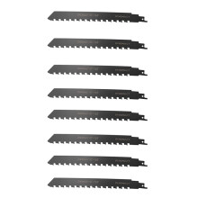 8X Reciprocating Saw Blade Carbide Tungsten Carbide for Cutting Porous Concrete, Fibre Cement, Brick 240mm/9.45inch