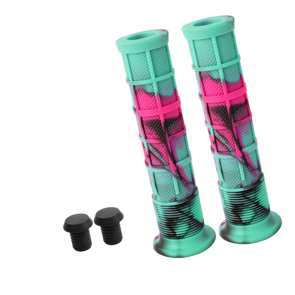 Antislip Bicycles Handlebars Grip Bikes Handle Locking- Blue 7627001393660