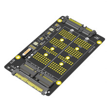 2-In-1 Combo M.2(NGFF) NVME PCI-E SSD Naar U.2 SFF-8639 en M.2(NGFF) SSD Naar -Adapter