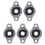 5X FL001 Alliage de Zinc 12mm Roulement A 1