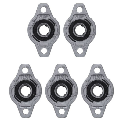 5X FL001 Alliage de Zinc 12mm Roulement A