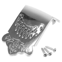 Mandolin Bridge Replacement with Durable Metal Construction for Stable String Action and Enhanced Tone