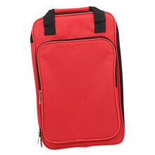Red Drumstick Holder Bag with Quick Color Identification for Organized Drumstick Storage