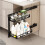 30CM Two-Tier Kitchen Sink Storage Rack with Pull-Out Baskets for Bathroom Organization 7