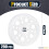 200 Pcs 1.77 Inch/ 45 mm Plastic Insulation Washers Load Spreading Polypropylene Washers for Fixing & Supporting 7