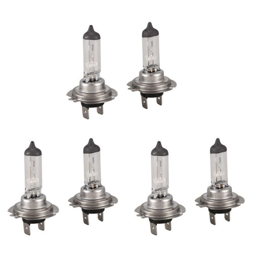 6x Car Front  Light Headlight H7 Bulb Light Lamp 12V 55W
