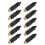 10X 12/24V Replacement Car Cigarette Lighter Socket Plug Adapter Charger + Fuse Set 1