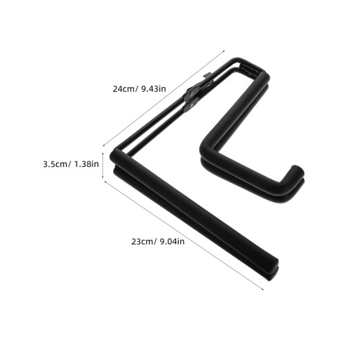 Ukulele Stand with Stable Floor Support, Foldable Guitar Holder for Home Display and Studio Storage 1