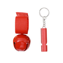 Tragbare Laute Verteidigung Outdoor Camping Alarm Bär-Rot