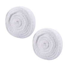 Bandage tubulaire professionnel, 2 pièces,-Blanc 2,5 cm x 2 m