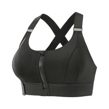 Soutien-gorge respirable de séance d'entraînement de-Noir 3XL