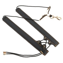 Adjustable Padded Saxophone Shoulder Strap with Comfortable Support and Professional Gold Thread