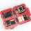 2X Desiontal Waterproof  Card Holder Large Capacity SIM//MSD/CF Card Case for //// 4