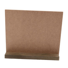 18 Pack Rustikale Kreide Tafel Schild mit Holz Ständer für Hochzeits Dekorationen Schilder Etiketten 6X5 Zoll Tafel