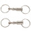 8Pcs Heavy Duty Double Porte-Cles Pull Apart Snap Lock Support D'Anneau Tournant 4