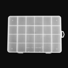 3X 24 FäCher Kunststoff-Box Fall Schmuck Perlen Vorratsbehälter Handwerk Veranstalter