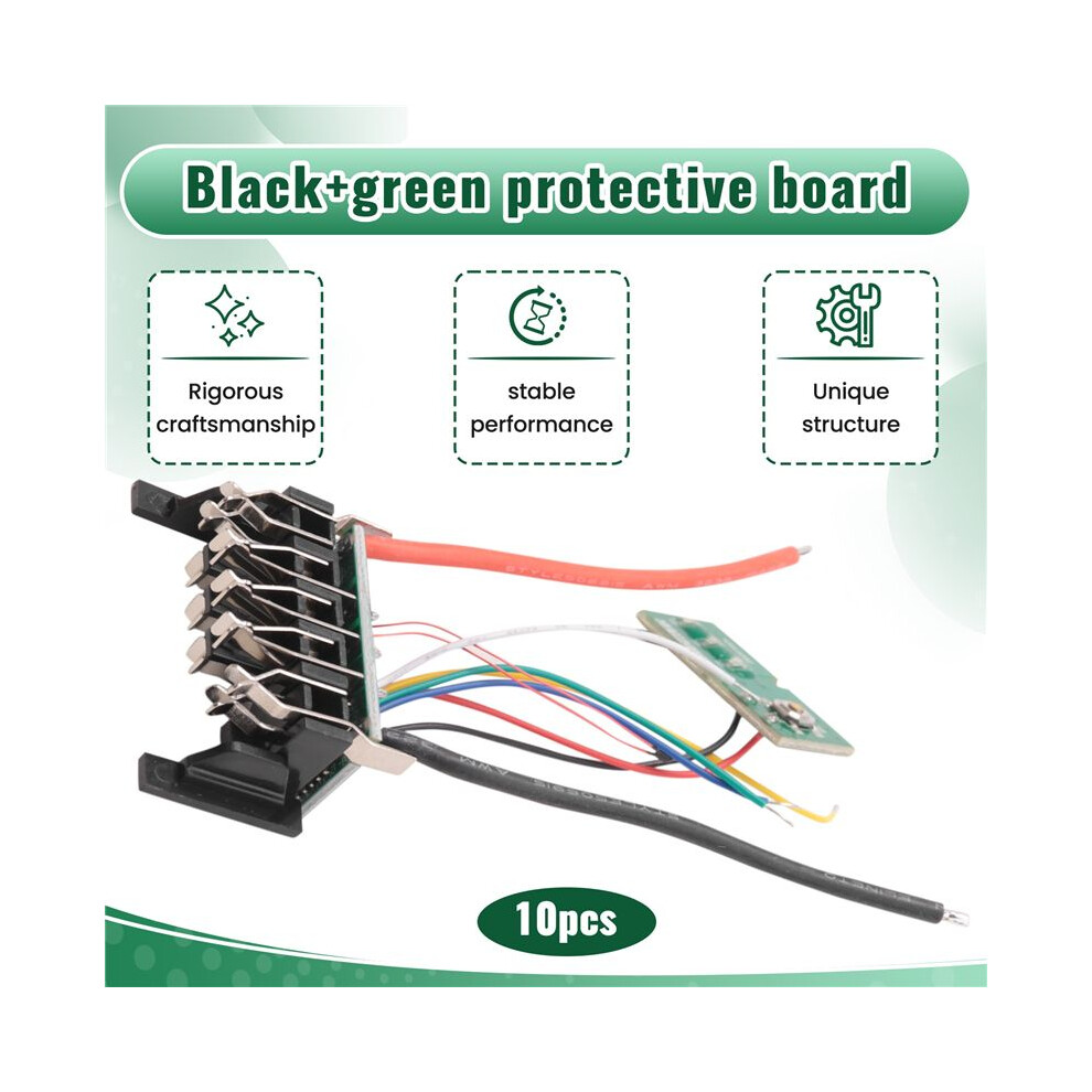 10Pcs Dcb200 18V 21V Li-Ion Battery Pcb Charging Protection Circuit Board For 6033105647652