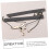 Adjustable Padded Saxophone Shoulder Strap with Comfortable Support and Professional Gold Thread 4