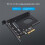 Scheda Adattatore U2x4 Pcie 4.0 X4 U.2 SFF-8639 U.2 Accessori Hardware per Computer PM983 6