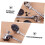 Adjustable Bass Drum Legs Stand with Stable SkidDesign Base for Enhanced Drum Support 4