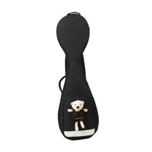 41 Inch Black Pipa Case with Adjustable Carrying Straps for Musical Instrument Travel