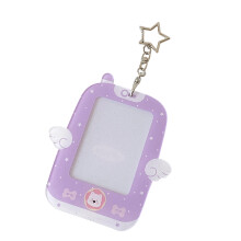 Stylish Card Protective Sleeve For 3 Inch Pictures-Purple