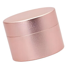 Petit récipient métallique hermétique, étui à pilules-Or Rose