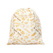 User Friendly Efficient Cotton-bread wheat large drawstring poc