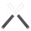 2pcs Mechanical Keyboard Keycap Puller and Cleaning Tool with Durable Steel Wire for Easy Removal 1