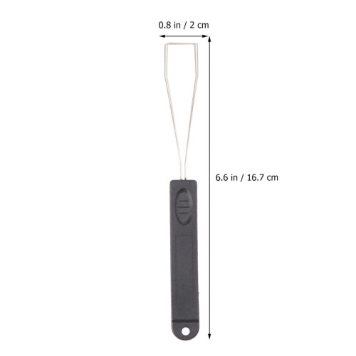 2pcs Mechanical Keyboard Keycap Puller and Cleaning Tool with Durable Steel Wire for Easy Removal 1
