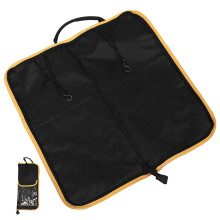 Drum Pad Bag with Integrated Drumstick Holder and Padded Protection for Travel and Performance