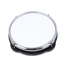 Drum Practice Pad with Stand Noise Reduction Lightweight Mute Trainer for Kids Beginners
