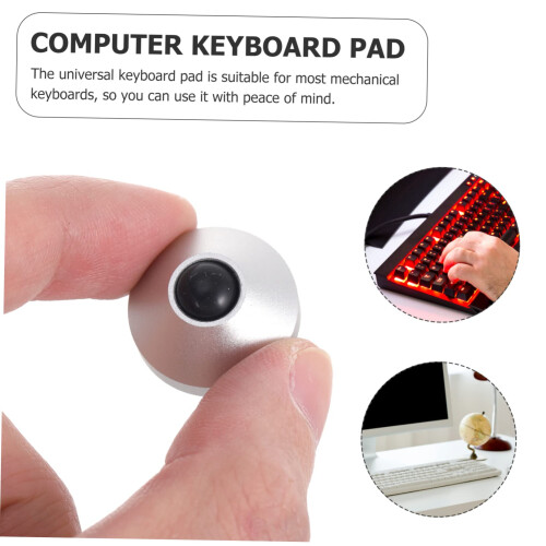 2pcs Mechanical Keyboard Stand Feet Riser for Ergonomic Typing Angle and Quick SnapOn Install 2