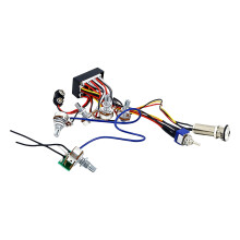 Control Plate Wiring Suitable for Electric Guitar and Bass with
