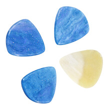 Nonslip Acoustic Guitar Thumb Picks Resin Electric Guitar-Blue