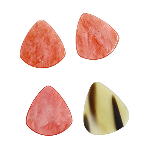 Rutschfeste Akustikgitarren-Daumenpicks,-Rosa