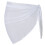 Quick Drying Beachwear Coverup Wrap Different Bright-White S 1
