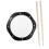 Drum Practice Pad with Integrated Metronome, Quiet Durable Surface for Adults and Kids 1