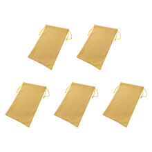 Ski Goggles Storage Pouches 18x27cm Soft Microfiber-Yellow
