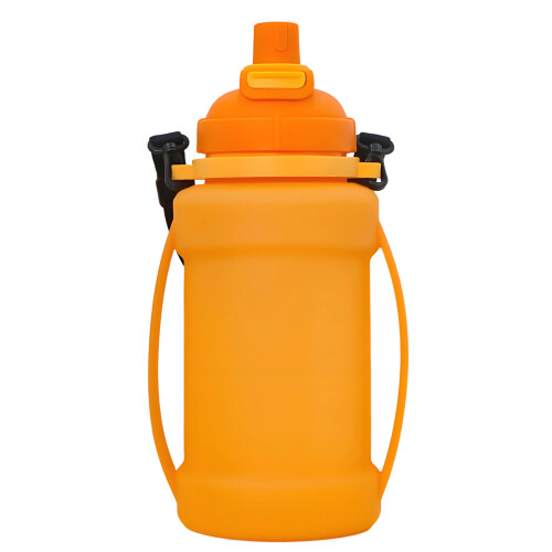 Praktischer Wasserbecher, benutzerfreundlicher-Orange