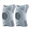 Secure Fit Patella Strap with Strong Closures Fabric-grey L 1