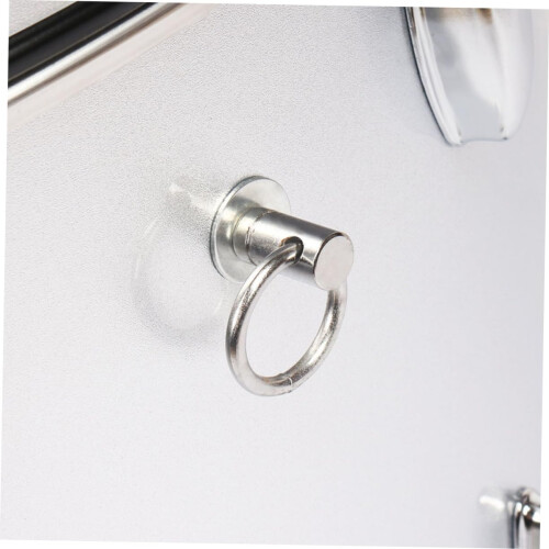 Silver Snare Drum Strap Holder Screw for Secure Attachment and Easy Installation 2