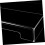Transparent Acrylic Keyboard Cover Dust Protector for Medium Keyboards Office and School Use 3